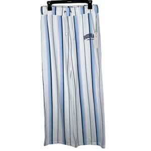 Ocean Drive French Terry Pants Large Beach Rhone Island Wide Leg Coastal Beach